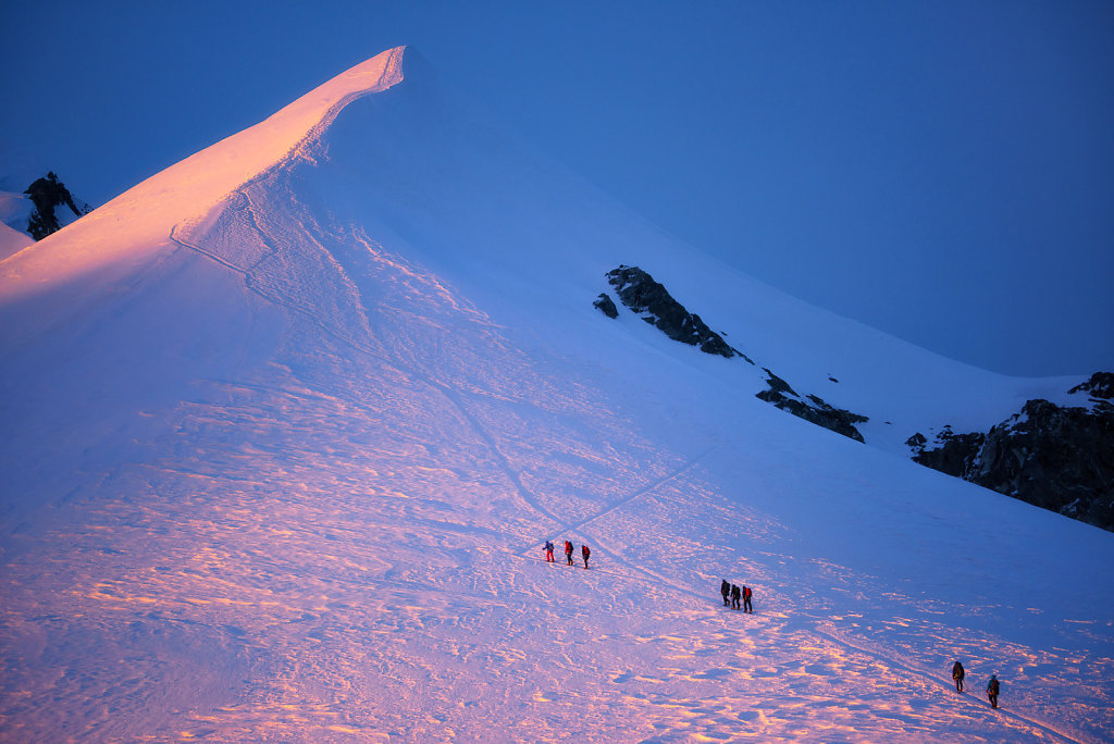 Mont Blanc - Arete des Bosses